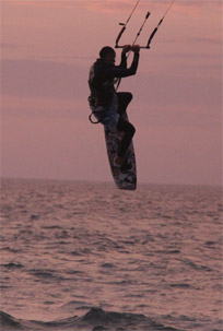 Kitesurfing travel South Africa