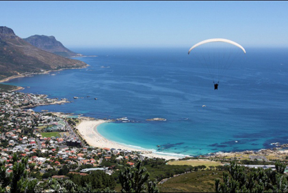 Kitesurfing Camps Bay S�dafrika