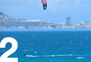 Cheap refresher kitesurfing lessons Cape Town