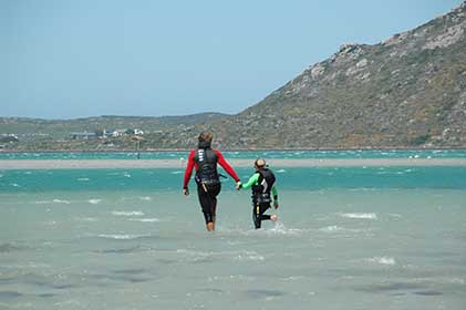 kiteboarding children lessons