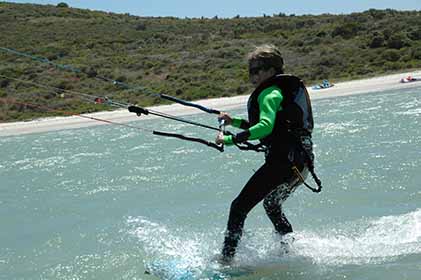 children kitesurf course