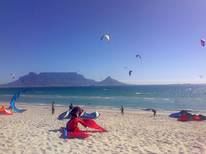 Kitesurfing Urlaubsreise Südafrika
